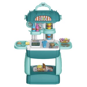 Pretend Play Set for Kids Supermarket Cash Register Pretend Play